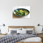 Toile Pois de sucre dans un plat (Insitu(Chambre))