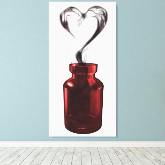 Toile poison d'amour (Insitu (Plancher de Bois))