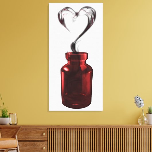 Toile poison d'amour (Insitu(Salon))