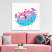 Toile Poisson (Insitu(Salon))