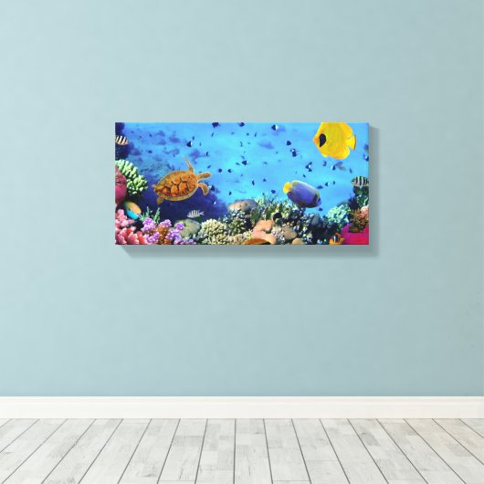 Toile Poisson (Insitu (Plancher de Bois))