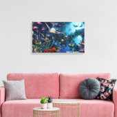 Toile Poisson (Insitu(Salon))
