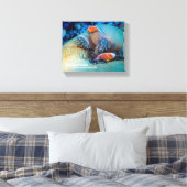 Toile Poisson-clown rose et anémone de mer (Insitu(Chambre))