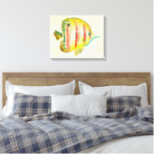 Toile Poisson coloré (Insitu(Chambre))
