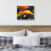 Toile Poisson coloré Koi | Chengdu (Insitu(Chambre))