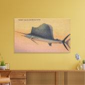 Toile Poisson de mer de Gulf Stream, Floride (Insitu(Salon))