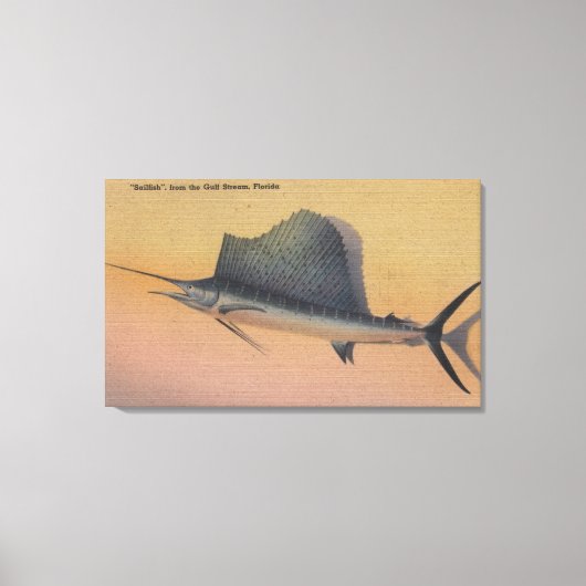 Toile Poisson de mer de Gulf Stream, Floride (Recto)