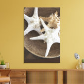 Toile Poisson d'étoiles dans un panier (Insitu(Salon))