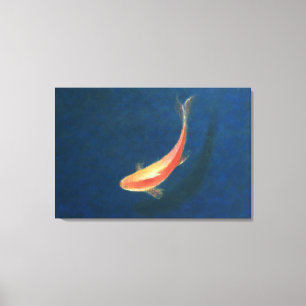 Toile Poisson d'or
