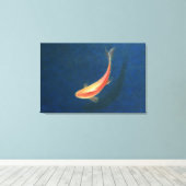 Toile Poisson d'or (Insitu (Plancher de Bois))