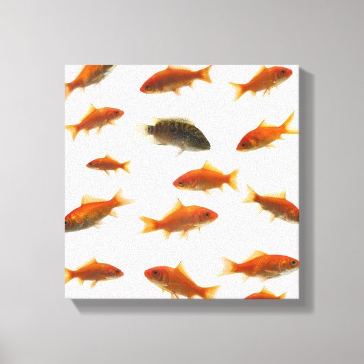 Toile Poisson d'or 4 (Recto)