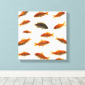 Toile Poisson d'or 4 (Insitu (Plancher de Bois))