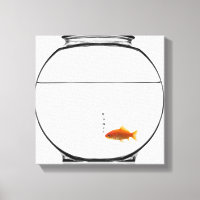 Poisson d'or dans un bol
