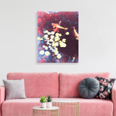 Toile Poisson koi coloré étang japonais (Insitu(Salon))