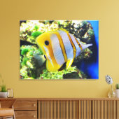Toile Poisson papillon animal (Insitu(Salon))