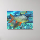 Toile Poisson perche (Recto)