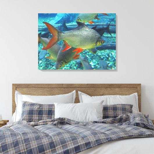 Toile Poisson perche (Insitu(Chambre))