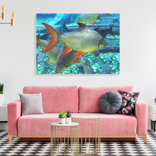 Toile Poisson perche (Insitu(Salon))