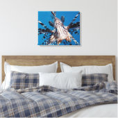 Toile Poisson rouge 2 (Insitu(Chambre))