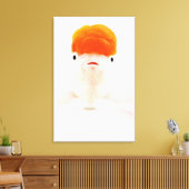 Toile Poisson rouge à tête blanche (Carassius auratus) (Insitu(Salon))