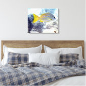 Toile Poisson sous-marin (Insitu(Chambre))