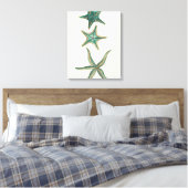 Toile Poisson triplé aquamarine (Insitu(Chambre))