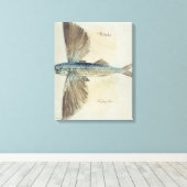 Toile Poisson volant (Insitu (Plancher de Bois))