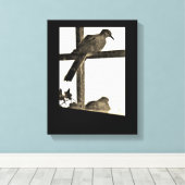 Toile Poissons reposants (Insitu (Plancher de Bois))