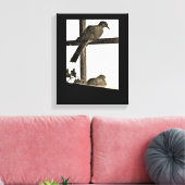 Toile Poissons reposants (Insitu(Salon))