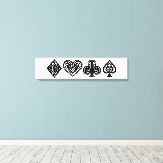 Toile Poker Art (Insitu (Plancher de Bois))
