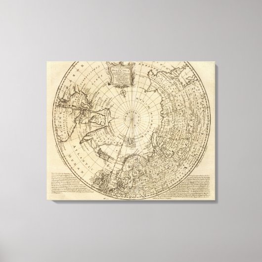 Toile Pôle Nord (Recto)