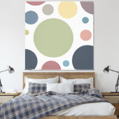 Toile Polka-Dots Cool d'humeur (Insitu(Chambre))