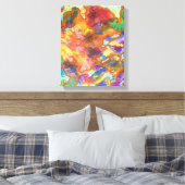 Toile Pollen Ultraviolet (Insitu(Chambre))