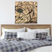 Toile Pollock Sanctuaire Inspiré Abstrait (Insitu(Chambre))