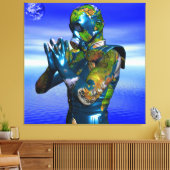 Toile Pollution mondiale (Insitu(Salon))