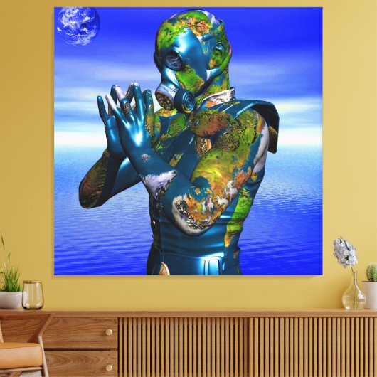 Toile Pollution mondiale (Insitu(Salon))