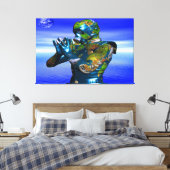 Toile Pollution mondiale (Insitu(Chambre))