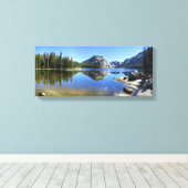 Toile Polly Dome sur le lac Tenaya - Yosemite (Insitu (Plancher de Bois))