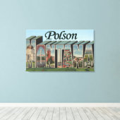 Toile Polson, Montana (Insitu (Plancher de Bois))