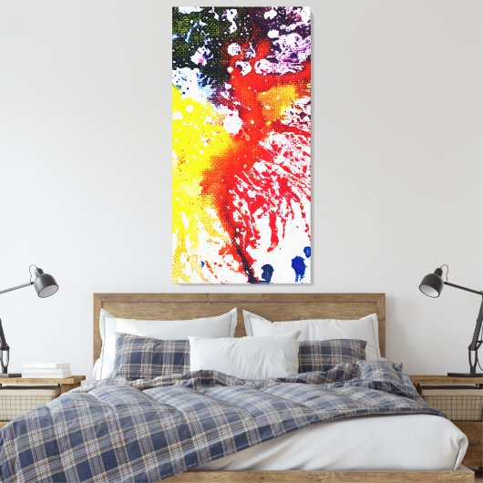 Toile Polychrome #13C par Michael Moffa (Insitu(Chambre))