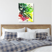 Toile Polychromoptic #4 par Michael Moffa (Insitu(Chambre))