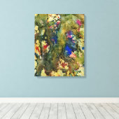 Toile Polychromoptic #6 par Michael Moffa (Insitu (Plancher de Bois))