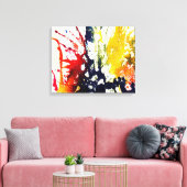 Toile Polychromoptique #13B par Michael Moffa (Insitu(Salon))