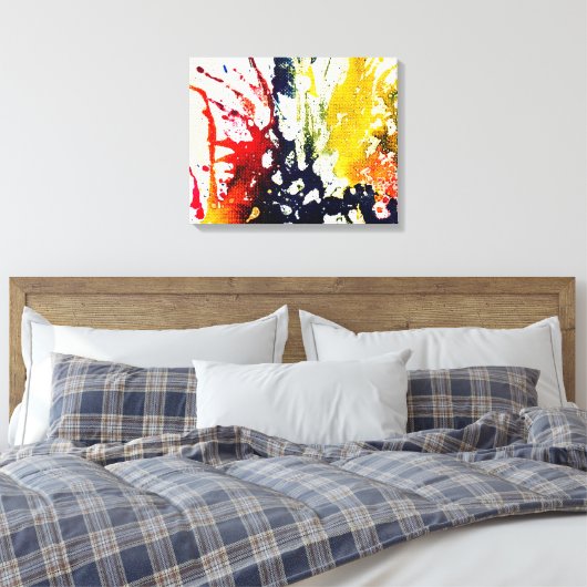 Toile Polychromoptique #13B par Michael Moffa (Insitu(Chambre))