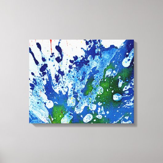 Toile Polychromoptique #14B par Michael Moffa (Recto)