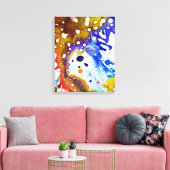 Toile Polychromoptique #1B par Michael Moffa (Insitu(Salon))