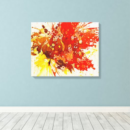 Toile Polychromoptique n° 9 par Michael Moffa (Insitu (Plancher de Bois))