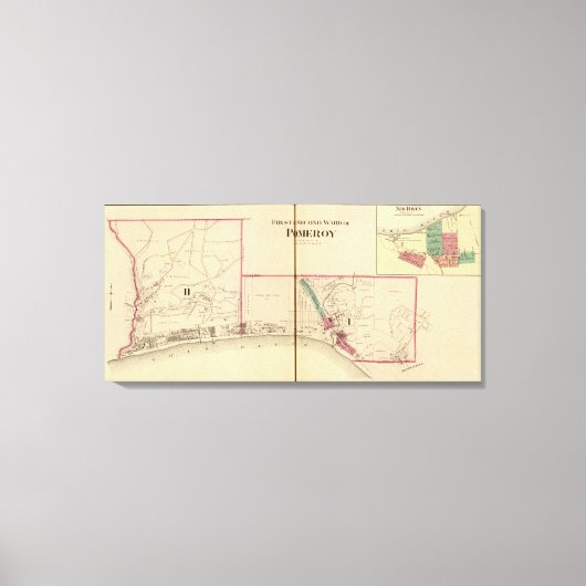 Toile Pomeroy, Virginie occidentale (Recto)