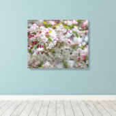 Toile Pomme de crabe à fleurs (Insitu (Plancher de Bois))