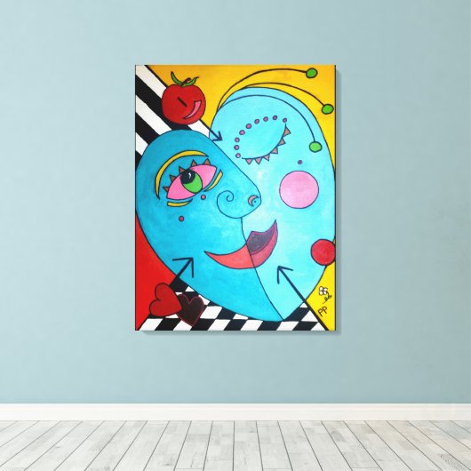 Toile Pomme de mon oeil (Insitu (Plancher de Bois))